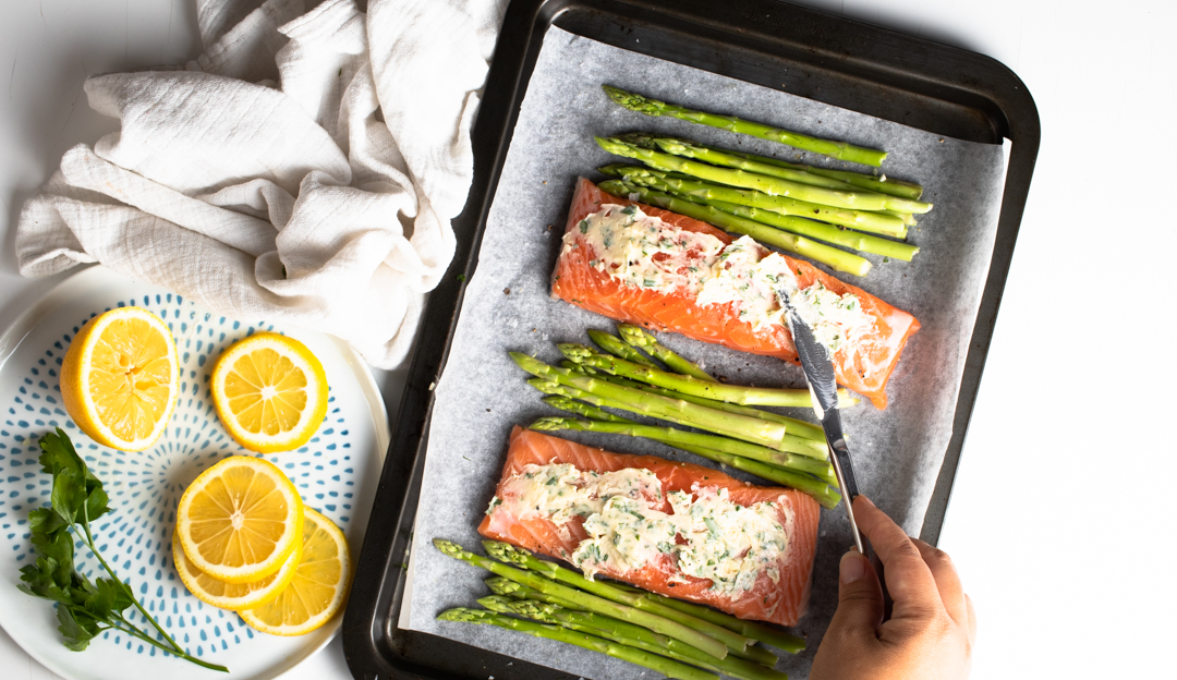 Salmon and Asparagus